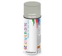 SCOOBYS PAINTS BACK IN THE MIX RAL7044 Silk grey 400ML Aerosol Spray Paint RAL Colour Can Gloss Shinny Finish DIY Indoor/Outdoor Wood Plastic Metal Heat Resistant Steel