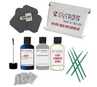 SCOOBYS PAINTS BACK IN THE MIX Stone Chip Scuff Scratch Repair Touch up Paint Kit Compatible With AUDI NAVARRA BLUE Paint Code : LX5H
