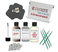 SCOOBYS PAINTS BACK IN THE MIX Stone Chip Scuff Scratch Repair Touch up Paint Kit Compatible With MITSUBISHI BROWN Paint Code : CMC10021