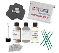 SCOOBYS PAINTS BACK IN THE MIX Stone Chip Scuff Scratch Repair Touch up Paint Kit Compatible With TOYOTA GOLD SANDY BEACH Paint Code : 4T8