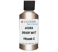 SCOOBYS PAINTS BACK IN THE MIX Touch Up Paint Compatible With Acura Desert Mist Metallic Yr538M-C Scratch Fix Automotive Beige Car (30Ml)