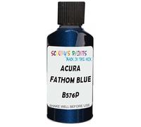 SCOOBYS PAINTS BACK IN THE MIX Touch Up Paint Compatible With Acura Fathom Blue Pearl B576P Scratch Fix Automotive Car (30Ml)