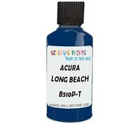 SCOOBYS PAINTS BACK IN THE MIX Touch Up Paint Compatible With Acura Long Beach Blue Pearl B510P-T Scratch Fix Automotive Car (30Ml)