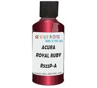 SCOOBYS PAINTS BACK IN THE MIX Touch Up Paint Compatible With Acura Royal Ruby Red Pearl R522P-A Scratch Fix Automotive Car (30Ml)