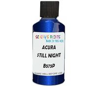 SCOOBYS PAINTS BACK IN THE MIX Touch Up Paint Compatible With Acura Still Night Pearl B575P Scratch Fix Automotive Blue Car (30Ml)