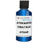 SCOOBYS PAINTS BACK IN THE MIX Touch Up Paint Compatible With Aston Martin Cobalt Blue Pearl Ast5103D Scratch Fix Automotive Car (30Ml)