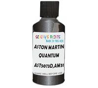 SCOOBYS PAINTS BACK IN THE MIX Touch Up Paint Compatible With Aston Martin Quantum Silver Metallic Ast5073D,Am5122 Scratch Fix Automotive Car (30Ml)