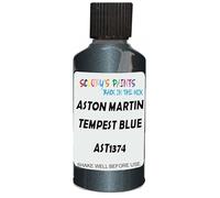 SCOOBYS PAINTS BACK IN THE MIX Touch Up Paint Compatible With Aston Martin Tempest Blue Pearl Ast1374 Scratch Fix Automotive Car (30Ml)