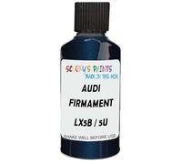 SCOOBYS PAINTS BACK IN THE MIX Touch Up Paint Compatible With Audi Firmament Blue Metallic Lx5B / 5U Scratch Fix Automotive Car (30Ml)