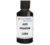 SCOOBYS PAINTS BACK IN THE MIX Touch Up Paint Compatible With Audi Phantom Black Lab28 Scratch Fix Automotive Car (30Ml)