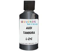 SCOOBYS PAINTS BACK IN THE MIX Touch Up Paint Compatible With Audi Tambora Grey L-Z7C Scratch Fix Automotive Car (30Ml)