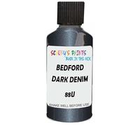 SCOOBYS PAINTS BACK IN THE MIX Touch Up Paint Compatible With Bedford Dark Denim Grey Metallic 88U Scratch Fix Automotive Car (30Ml)