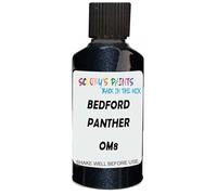 SCOOBYS PAINTS BACK IN THE MIX Touch Up Paint Compatible With Bedford Panther Black Pearl Om8 Scratch Fix Automotive Car (30Ml)