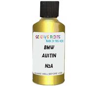 SCOOBYS PAINTS BACK IN THE MIX Touch Up Paint Compatible With Bmw Austin Yellow Metallic N2A Scratch Fix Automotive Car (30Ml)