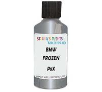 SCOOBYS PAINTS BACK IN THE MIX Touch Up Paint Compatible With Bmw Frozen Brooklyn Grey Metallic P8X Scratch Fix Automotive Car (30Ml)