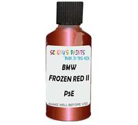 SCOOBYS PAINTS BACK IN THE MIX Touch Up Paint Compatible With Bmw Frozen Red Ii P5E Scratch Fix Automotive Car (30Ml)