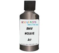 SCOOBYS PAINTS BACK IN THE MIX Touch Up Paint Compatible With Bmw Mojave Metallic A17 Scratch Fix Automotive Grey Car (30Ml)