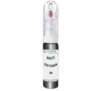 SCOOBYS PAINTS BACK IN THE MIX Touch Up Paint Compatible With Bugatti Divo Titanium Silver Effect E88 Scratch Fix Automotive Car (20Ml)
