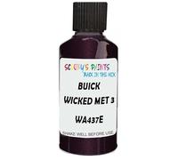 SCOOBYS PAINTS BACK IN THE MIX Touch Up Paint Compatible With Buick Wicked Met 3 Wa437E Scratch Fix Automotive Purple Car (30Ml)