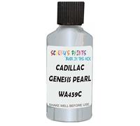 SCOOBYS PAINTS BACK IN THE MIX Touch Up Paint Compatible With Cadillac Genesis Pearl Wa459C Scratch Fix Automotive White Car (30Ml)