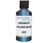 SCOOBYS PAINTS BACK IN THE MIX Touch Up Paint Compatible With Chevrolet Atlantis Blue Gcu Scratch Fix Automotive Car (30Ml)