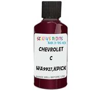 SCOOBYS PAINTS BACK IN THE MIX Touch Up Paint Compatible With Chevrolet C Wa9927,Kpickup Dark Hunt Club Red Metallic Scratch Fix Automotive Car (30Ml)