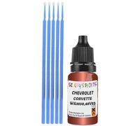 SCOOBYS PAINTS BACK IN THE MIX Touch Up Paint Compatible With Chevrolet Corvette Bronze Metallic Wa3830,68V85 Scratch Fix Automotive Red Car (10Ml)