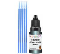 SCOOBYS PAINTS BACK IN THE MIX Touch Up Paint Compatible With Chevrolet Desert Bloom Metallic Wa876S Scratch Fix Automotive Green Car (10Ml)