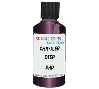 SCOOBYS PAINTS BACK IN THE MIX Touch Up Paint Compatible With Chrysler Deep Magenta Php Scratch Fix Automotive Purple Car (30Ml)