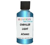 SCOOBYS PAINTS BACK IN THE MIX Touch Up Paint Compatible With Chrysler Light Spectrum Blue Ac10932 Scratch Fix Automotive Car (30Ml)