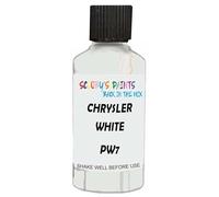 SCOOBYS PAINTS BACK IN THE MIX Touch Up Paint Compatible With Chrysler White Knuckle Pw7 Scratch Fix Automotive Car (30Ml)