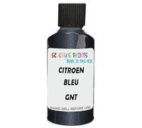 SCOOBYS PAINTS BACK IN THE MIX Touch Up Paint Compatible With Citroen Bleu Romantique Metallic Gnt Scratch Fix Automotive Blue Car (30Ml)