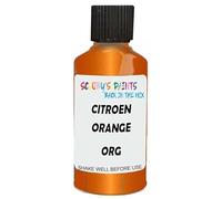 SCOOBYS PAINTS BACK IN THE MIX Touch Up Paint Compatible With Citroen Orange Havelon Nacre Org Scratch Fix Automotive Car (30Ml)