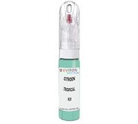 SCOOBYS PAINTS BACK IN THE MIX Touch Up Paint Compatible With Citroen Tropical Violet Metallic Kjs Scratch Fix Automotive Green Car (20Ml)