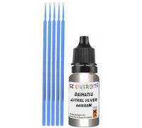 SCOOBYS PAINTS BACK IN THE MIX Touch Up Paint Compatible With Daihatsu Astral Silver 6613135M Scratch Fix Automotive Car (10Ml)