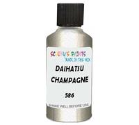 SCOOBYS PAINTS BACK IN THE MIX Touch Up Paint Compatible With Daihatsu Champagne Metallic 586 Scratch Fix Automotive Beige Car (30Ml)