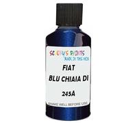 SCOOBYS PAINTS BACK IN THE MIX Touch Up Paint Compatible With Fiat Blu Chiaia Di Luna 245A Scratch Fix Automotive Blue Car (30Ml)