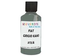 SCOOBYS PAINTS BACK IN THE MIX Touch Up Paint Compatible With Fiat Grigio Kaki Meet 372/A Scratch Fix Automotive Green Car (30Ml)