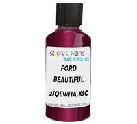 SCOOBYS PAINTS BACK IN THE MIX Touch Up Paint Compatible With Ford Beautiful Berry Red 2Sqewha,Xsc Scratch Fix Automotive Car (30Ml)
