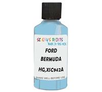 SCOOBYS PAINTS BACK IN THE MIX Touch Up Paint Compatible With Ford Bermuda Blue Hg,Xsc942A Scratch Fix Automotive Car (30Ml)