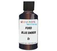 SCOOBYS PAINTS BACK IN THE MIX Touch Up Paint Compatible With Ford Blue Ember E1 Scratch Fix Automotive Car (30Ml)