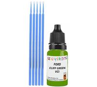 SCOOBYS PAINTS BACK IN THE MIX Touch Up Paint Compatible With Ford Cliff Green Vcs Scratch Fix Automotive Car (10Ml)