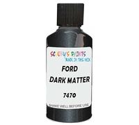 SCOOBYS PAINTS BACK IN THE MIX Touch Up Paint Compatible With Ford Dark Matter Gray 7470 Scratch Fix Automotive Grey Car (30Ml)
