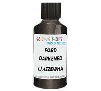 SCOOBYS PAINTS BACK IN THE MIX Touch Up Paint Compatible With Ford Darkened Bronze Pearl Lj,4Zzewha Scratch Fix Automotive Gold Car (30Ml)