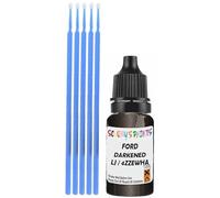 SCOOBYS PAINTS BACK IN THE MIX Touch Up Paint Compatible With Ford Darkened Bronze Pearl Lj / 4Zzewha Scratch Fix Automotive Gold Car (10Ml)