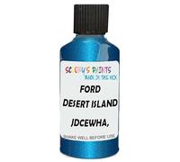 SCOOBYS PAINTS BACK IN THE MIX Touch Up Paint Compatible With Ford Desert Island Blue Metallic Jdcewha, Scratch Fix Automotive Car (30Ml)