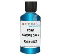 SCOOBYS PAINTS BACK IN THE MIX Touch Up Paint Compatible With Ford Europe Grey Matter Fn5Awwa Scratch Fix Automotive Blue Car (30Ml)