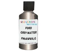 SCOOBYS PAINTS BACK IN THE MIX Touch Up Paint Compatible With Ford Grey Matter Fn5Awwa,G Scratch Fix Automotive Car (30Ml)