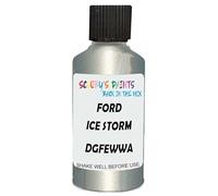 SCOOBYS PAINTS BACK IN THE MIX Touch Up Paint Compatible With Ford Ice Storm Metallic Dgfewwa Scratch Fix Automotive Grey Car (30Ml)