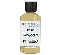 SCOOBYS PAINTS BACK IN THE MIX Touch Up Paint Compatible With Ford Inca Gold Bi,4Fjawha Scratch Fix Automotive Car (30Ml)